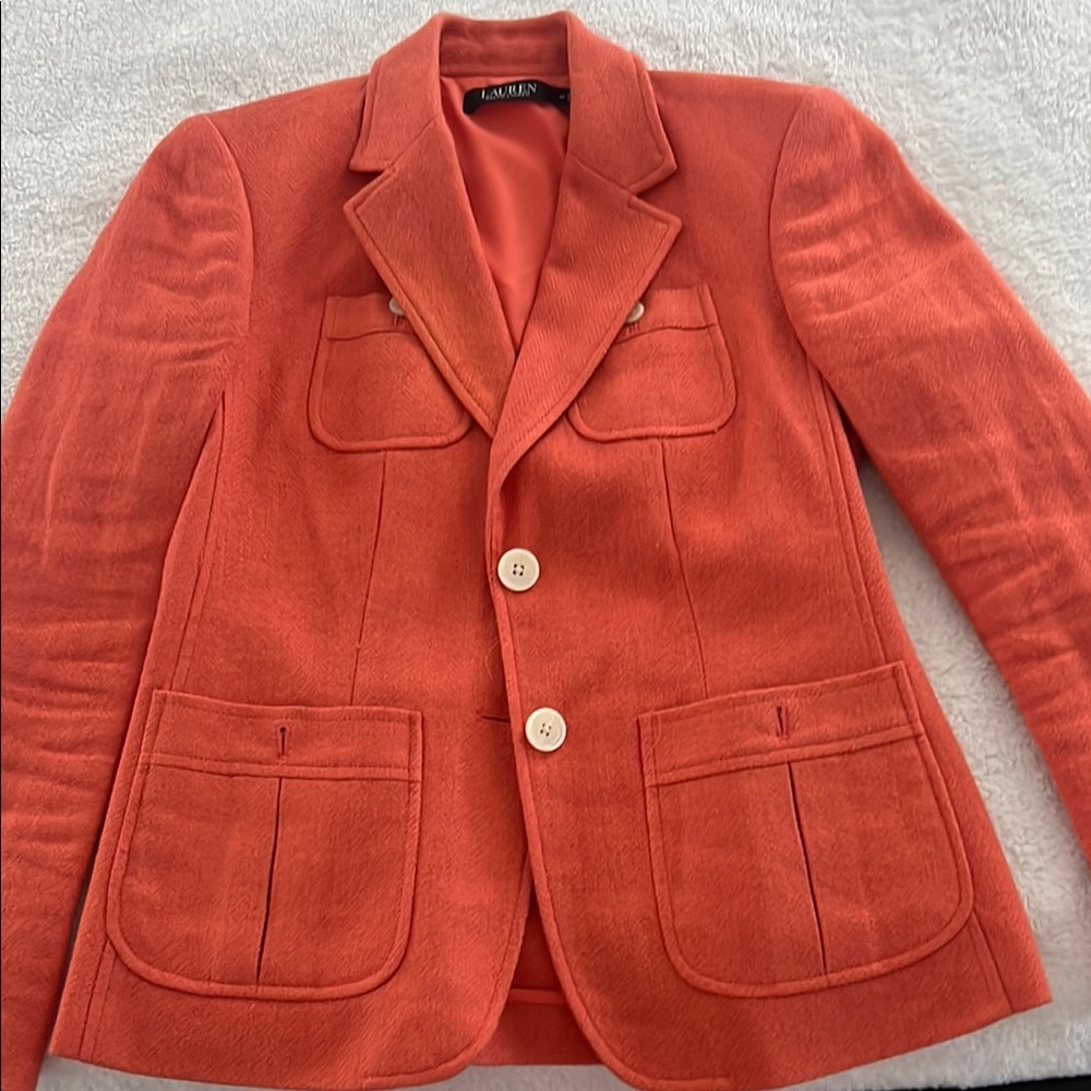 Ralph Lauren Coral Blazer